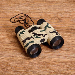 Бинокль 4х, детский, пластик, резина, микс, 10х11 см - Simaland фото 10