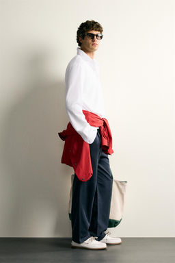 CAMISA POLO REGULAR FIT SOFT / Blanco - Zara фото 4
