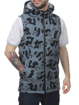 2118 GRAY Жилет мужской (100 гр. синтепон)