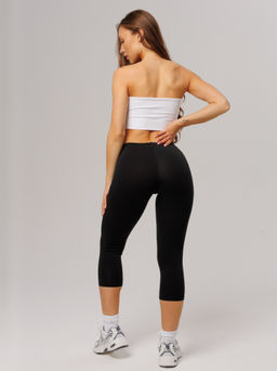 Трикотажные женские бриджи LINGEAMO черные КБ-24 (7)  фото 11