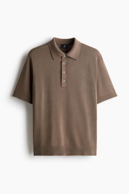 Polo en punto fino Regular Fit - H&m фото 3