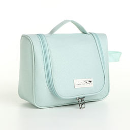 Косметичка-несессер дорожная на молнии, с крючком, мятная