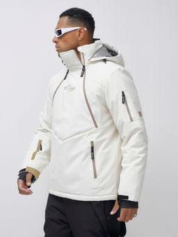 Горнолыжный костюм Leifensh 389Bl мужской анорак зимний белый  фото 17