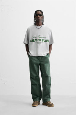SLOGAN PRINT T-SHIRT