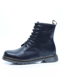 01-B6019-1 BLACK Ботинки демисезонные женские (натуральная кожа)