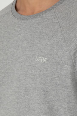 Мужской серый меланжевый свитшот Неожиданная скидка в корзине - U.s. polo assn фото 7