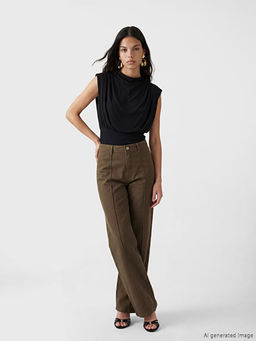 Джинсы женские wide leg