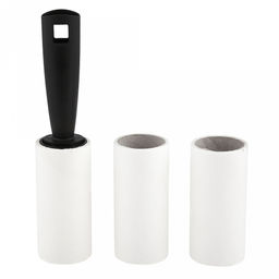 Ролик для чистки одежды "FREGO" 21х4,5х4,5см, 50 листов, в наборе два сменных блока, пластмассовое основание (Россия)