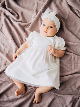 Платье с блумерами Экрю 0+ - Bungly фото 10