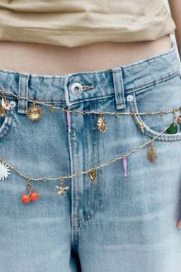 METAL CHARM BELT