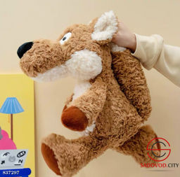 Плюшевая мягкая игрушка волк