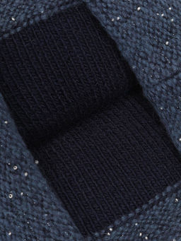 Шапка жен. шерсть+мох+акр LB-N88024 navy - Labbra фото 4