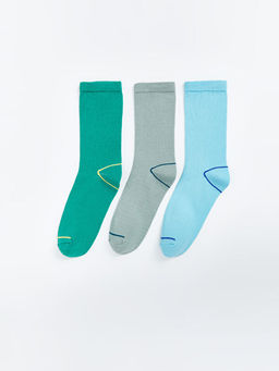 Basic Erkek ?ocuk Soket ?orap 3l?