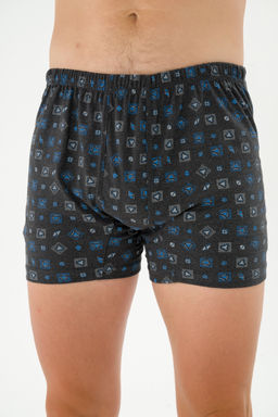 Трусы-боксеры мужские из кулирки антрацит - Амадэль фото 6