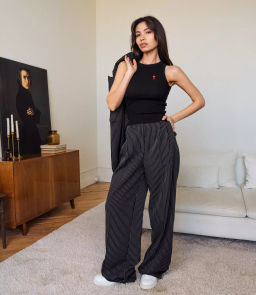 Майка #БШ2166, чёрный