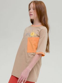 Уценка Pelican GFTM4317 футболка для девочек  фото 2