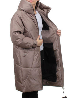 118 LILAC/BEIGE Пальто зимнее женское (холлофайбер 200 гр.)