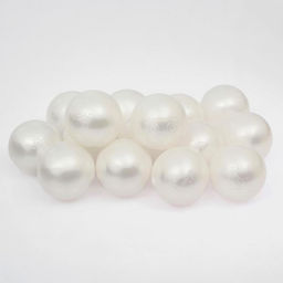 Шарики для сухого бассейна для сухого бассейна 500 шт., белый перламутр