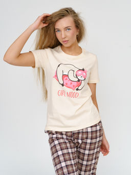 775/3 Пижама "Бежевый"