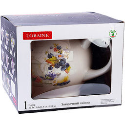 60181 Заварочный чайник 950мл Утренняя свежесть доломит LR (х16) - Mayer&boch фото 4