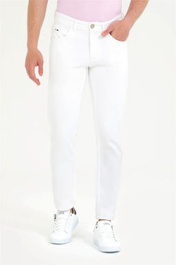 U. S. Polo Assn / Мужские белые джинсовые брюки - U.s. polo assn фото 9