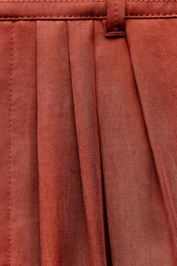 ZW COLLECTION FLOWING TROUSERS WITH PLEATS - Zara фото 7