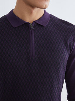 Polo Yaka Erkek Triko Kazak