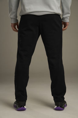 Брюки трикотажные утепленные Черный