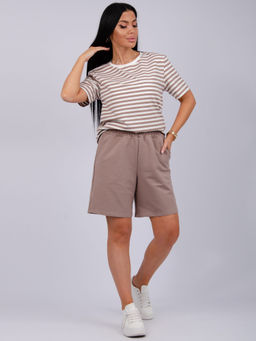 Костюм "Океан" бежевый, трикотаж