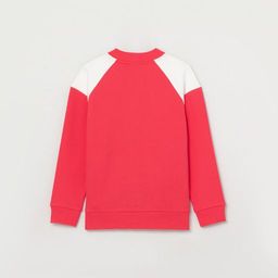 CRB wear/CWJG 62895-25-291 Толстовка для девочки, малиновый-экрю/Ex.Cherubino  фото 2