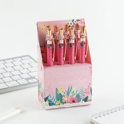 Цена за 8 шт. Ручка шариковая, синяя паста, 0.7 мм, 8 шт. Воспитателю с любовью - Artfox фото 5