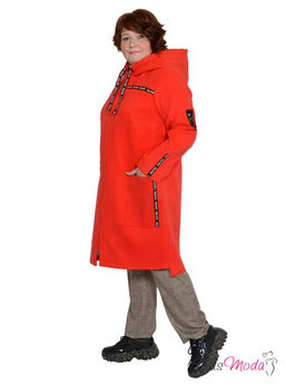 Пальто-куртка Модель №763 размеры 44-84 - Plusmoda фото 7