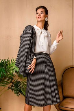 Юбка со складкой арт. 2035