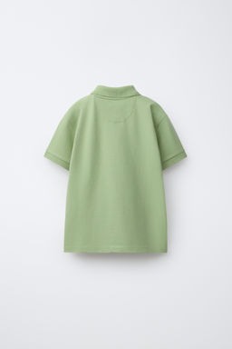POLO B?SICO PIQU? / Verde medio - Zara фото 2