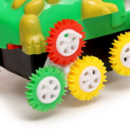 Машинка-перевёртыш Крокодил, работает от батареек, цвет зеленый - Simaland фото 4