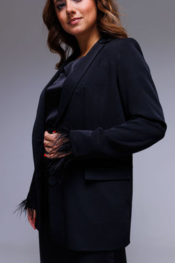 Жакет AURA 1084-176 черный  фото 2