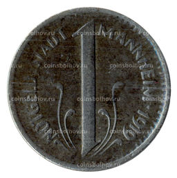 Монета 10 пфеннигов 1919 года Германия  Нотгельд (Мангейм)