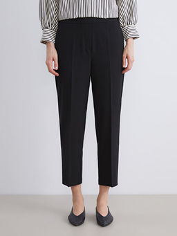 B?y?k Beden Y?ksek Bel Cigarette Kad?n Pantolon