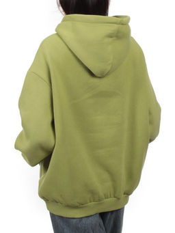 2214 LIGHT GREEN Толстовка женская (85% хлопок, 10% полиэстер, 5% спандекс) - Fashion фото 6