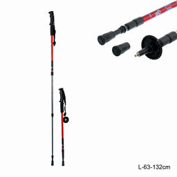 Палки для скандинавской ходьбы / C-101 /уп 5/30/красные - Галеонтрейд фото 3