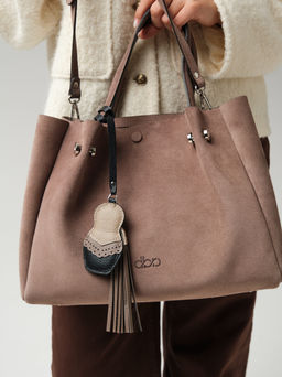 Замшевая сумка Vasilisa DBR 31210 капучино  фото 2