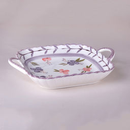 Блюдо сервировочное 15х20х4.5см, Violet Dreams 8542 /КОРАЛЛ/