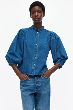 Blusa en denim - H&m фото 3