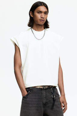 Camiseta sin mangas boxy Oversized Fit - H&m фото 5