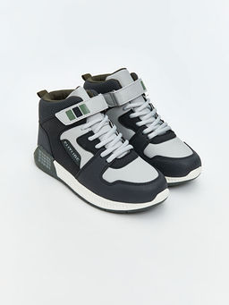 Ba?c?k ve C?rt C?rtl? Bilek Boy Erkek ?ocuk Spor Ayakkab?