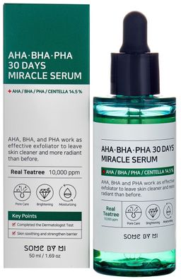 SOME BY MI AHA-BHA-PHA 30 DAYS MIRACLE SERUM LIGHT Лёгкая сыворотка для лица с кислотами