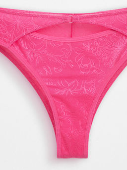 CONTE FLORAL TATTOO LBR 2874 Трусы женские barbie pink - Conte elegant фото 4