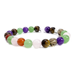 Браслет из камня МИКС камень 8мм