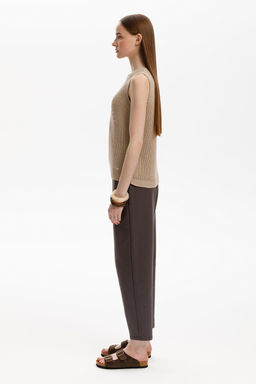 ЕВТ 4143/коричневый брюки жен