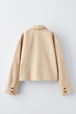 EMBROIDERED OVERSHIRT - Zara фото 4